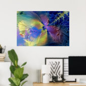 Twin flame Love Poster (Thuiskantoor)