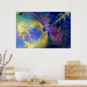 Twin flame Love Poster (Keuken)