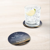 Twin Flame Save the Dates Paper Onderzetter (Insitu)