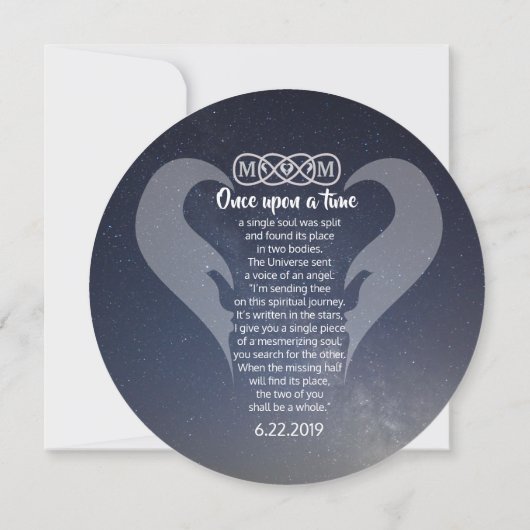 Twin Flame Save the Dates Save the Date (Achterkant)