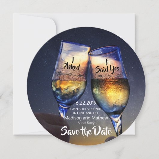 Twin Flame Save the Dates Save the Date (Voorkant)