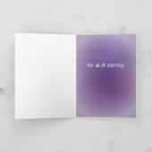 Twin Flame Soulmates Verbindingsgedicht Feestdagen Kaart (Binnen)