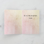 Twin Flame vormt de enige gedicht Feestdagen Kaart (Binnen)