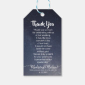 Twin Flame Wedding Dank je Labels Cadeaulabel (Voorkant)