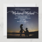 Twin Flame Wedding Invitation Save The Date (Voorkant)