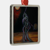 Twin Flames Ornament: Metaal Metalen Ornament (Rechts)