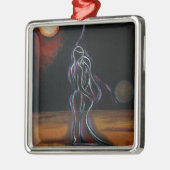Twin Flames Ornament: Metaal Metalen Ornament (Links)