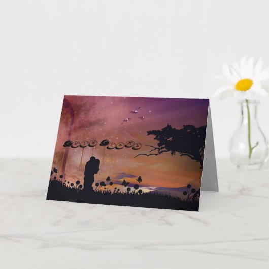 Twin flash card kaart (Kleine Plant)