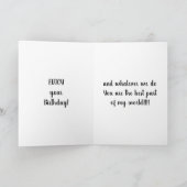 ***TWIN*** FLIP-HUMOR OP UW GROTE DAG KAART (Binnen)