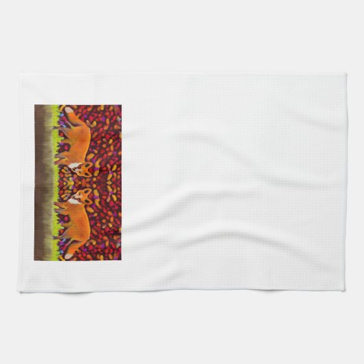 Twin Fox Kitchen Towel Theedoek (Horizontaal)