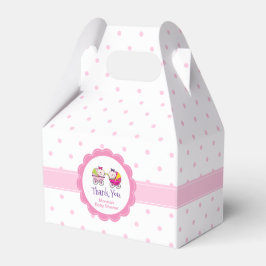 Twin Girl Baby shower Carriage Favoriet Box Bedankdoosjes