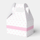 Twin Girl Baby shower Carriage Favoriet Box Bedankdoosjes (Achterkant)