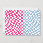 Twin Girl Boy One Happy Babe & Dude 1e verjaardag Kaart (Achterkant)