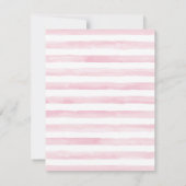 Twin Girl Deer Baby Shower Uitnodigingen (Achterkant)