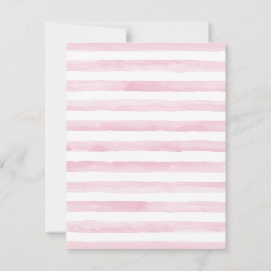 Twin Girl Deer Baby Shower Uitnodigingen (Achterkant)