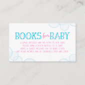 Twin Girl Rubber Duck Books for Baby Insert Cards Informatiekaartje (Voorkant)
