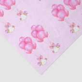 Twin Girls Baby Gift Tissuepapier (Detail)