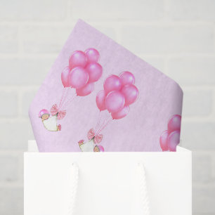 Twin Girls Baby Gift Tissuepapier
