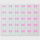 Twin Girls Baby shower Gift Cadeaupapier (Vlak)