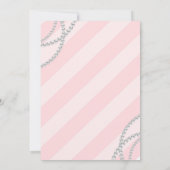 Twin Girls Baby shower Invitation Kaart (Achterkant)