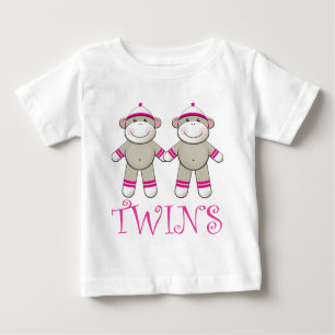 Twin Girls Baby T-shirt