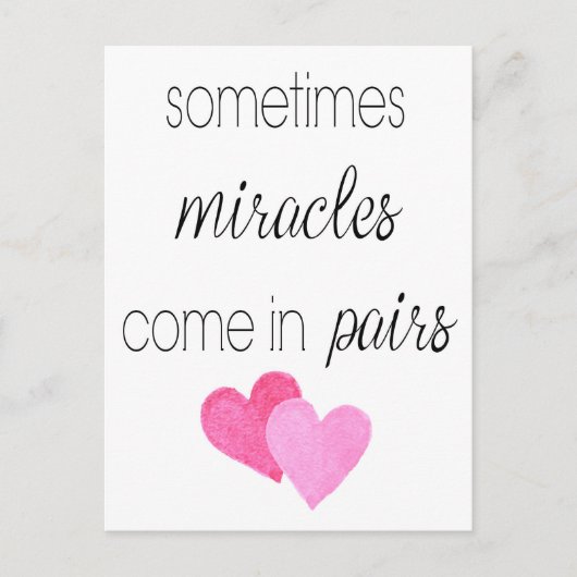 Twin Girls Briefkaart (Voorkant)