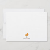 Twin Girls Christening Kaart (Achterkant)