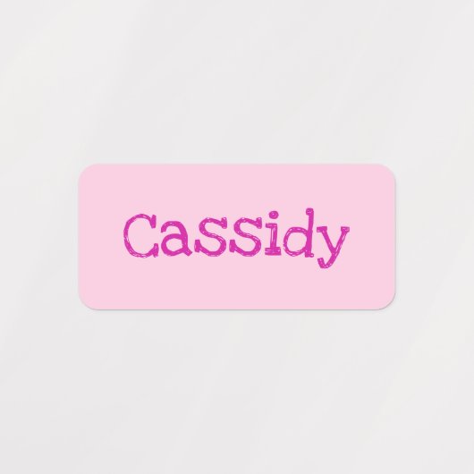 Twin Girls Flamingos met Names Labels (Design 1)