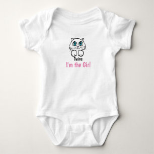 Twin Girls Kat Romper