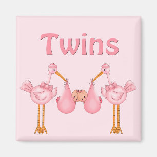 Twin Girls Magneet