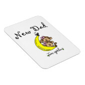 Twin Girls New Dad Gifts Magneet (Rechterzijde)