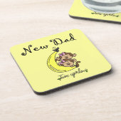 Twin Girls New Dad Gifts Onderzetter (Linkerzijde)