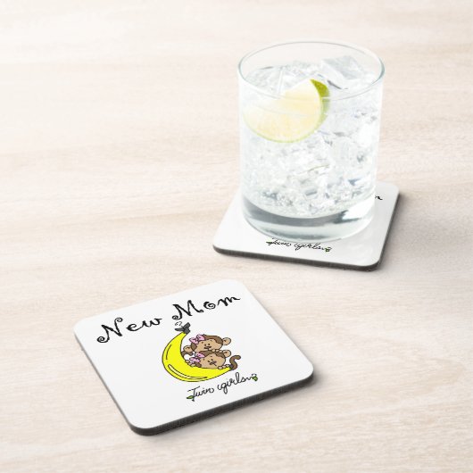 Twin Girls New Mam Gifts Drankjes Onderzetter (Rechterzijde)