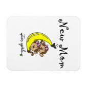 Twin Girls New Mam Gifts Magneet (Horizontaal)