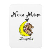 Twin Girls New Mam Gifts Magneet (Verticaal)
