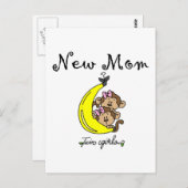 Twin Girls New Mam T-shirts en cadeautjes Briefkaart (Voorkant / Achterkant)