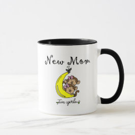 Twin Girls New Mam T-shirts en cadeautjes Mok
