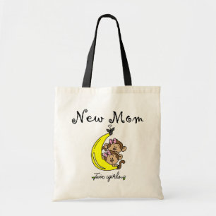 Twin Girls New Mam T-shirts en cadeautjes Tote Bag