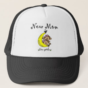 Twin Girls New Mam T-shirts en cadeautjes Trucker Pet