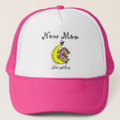 Twin Girls New Mam T-shirts en cadeautjes Trucker Pet (Voorkant)