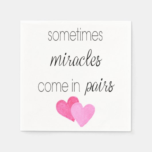 Twin Girls Servet (Voorkant)