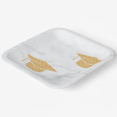 Twin Graduation Party Borden Papieren Bordje (Gebogen)