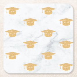 Twin Graduation Party Kartonnen Onderzetters