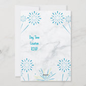 Twin Graduation Party Sparklers Afstuderen Feestdagenkaart (Achterkant)