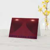 Twin Hearts wenskaart van Zoltan Buday Kaart (Gele Bloem)