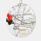 Twin Herfst, Idaho Keramisch Ornament (Links)