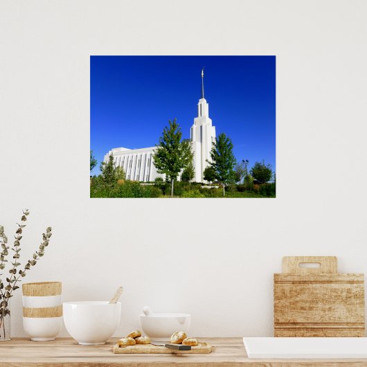 Twin Herfst LDS Temple Poster (Keuken)