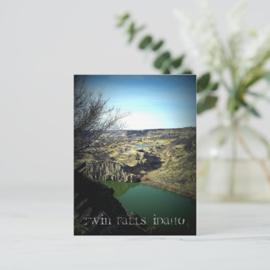 Twin Herfsten Idaho Briefkaart (Staand voorkant)
