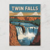 Twin Herfsten Idaho Briefkaart (Voorkant)