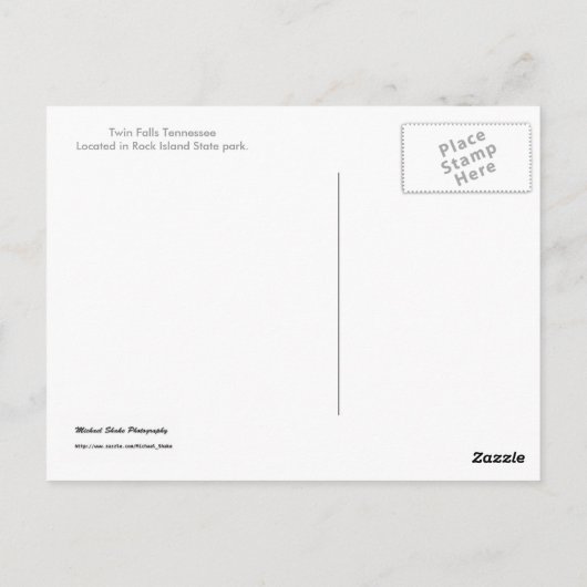 Twin Herfsten TN Briefkaart (Achterkant)